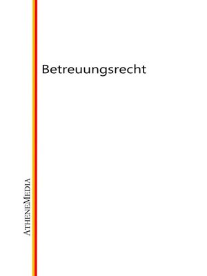 cover image of Betreuungsrecht